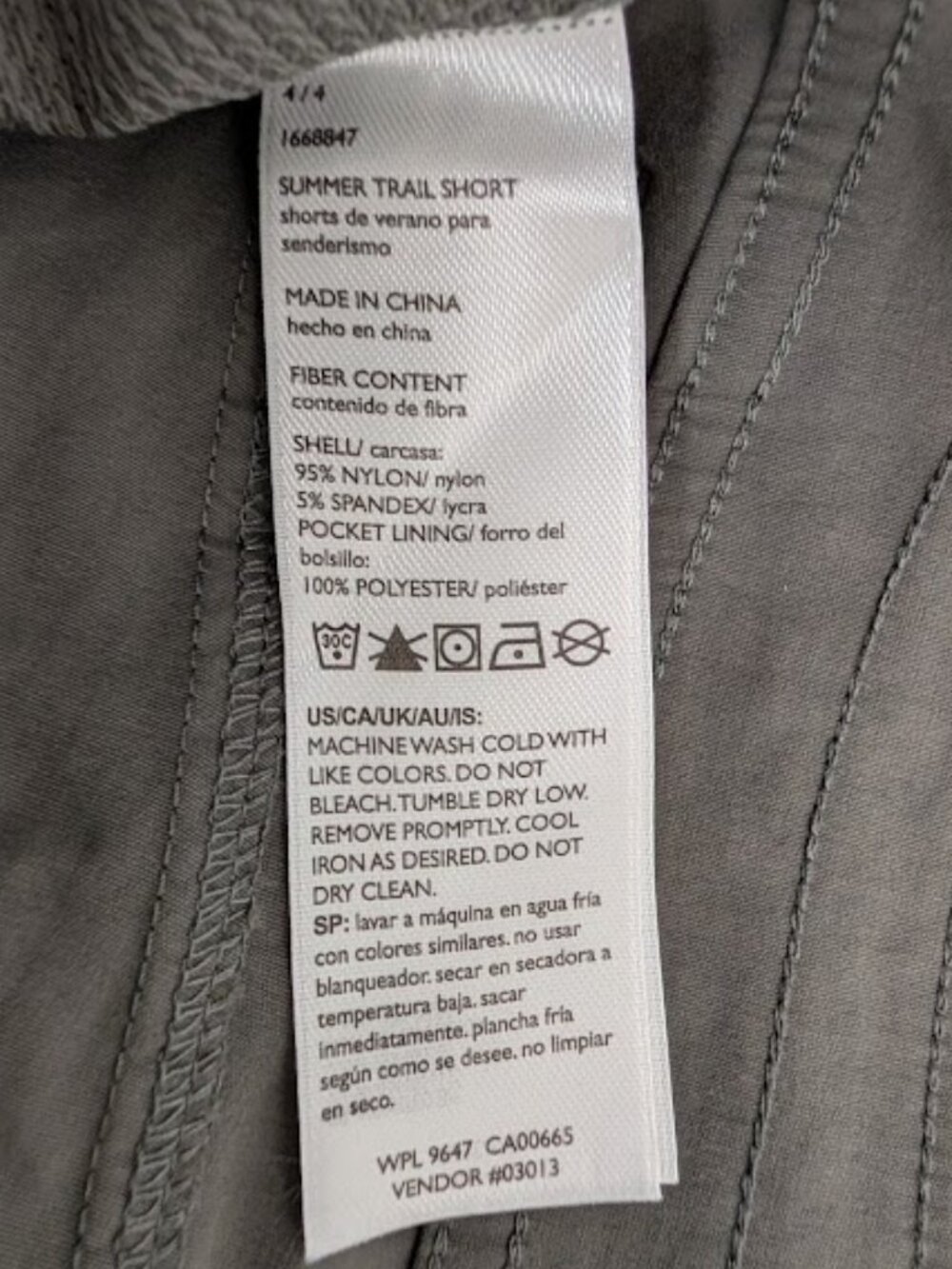 Eddie Bauer Summer Trail Cargo Shorts – Olive - Size 4 - Picture 6 of 10